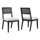 Conjunto de cadeiras de jantar Modway Nimba, cinza mesclado, 50x58x87 cm