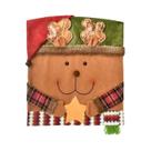 Conjunto De Cadeiras Decorativas De Natal, Banqueta E Capa Para Festas E Celebrações