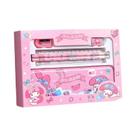 Conjunto de Caixa de Presente Sanrio Kuromi e Tamagotchi - Para Meninas (10 anos) - Material Escolar Conjunto de Caixa de Presente Sanrio Kuromi e Tamagotchi - Para Meninas (10 anos) - Material Escolar