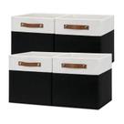 Conjunto de caixas de armazenamento Temary Cube Storage 4 organizadores 30x30x30cm