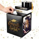Conjunto de caixas de cartões de formatura Epakh 2026 com tampa Grad e caixa de armazenamento