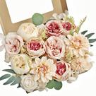 Conjunto de caixas DIY de flores artificiais MISSPIN com mais de 30 acessórios