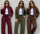 conjunto de calça e blusa