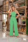 Conjunto de Calça e Cropped Verde TAM G