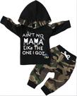 Conjunto de calças com capuz de camuflagem ZOEREA 4T
