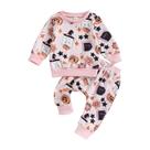 Conjunto de calças de bebê YINGISFITM Toddler Girl Halloween