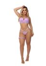Conjunto De Calcinha E Sutiã Sexy De Cobra.