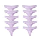 Conjunto De Calcinhas De Algodão Femininas 10 Peças Confortáveis E Sexy Para Esportes Conjunto De Calcinhas De Algodão Femininas 10 Peças Confortáveis E Sexy Para Esportes