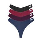 Conjunto De Calcinhas De Algodão Waffle Para Mulheres, Sexy, Com Cintura Em V, Tanga De Cor Sólida, Conjunto De Calcinhas De Algodão Waffle Para Mulheres, Sexy, Com Cintura Em V, Tanga De Cor Sólida,
