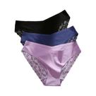 Conjunto De Calcinhas Femininas Sensuais Sem Costura De Renda, Cintura Em V, Cintura Baixa, Seda Conjunto De Calcinhas Femininas Sensuais Sem Costura De Renda, Cintura Em V, Cintura Baixa, Seda