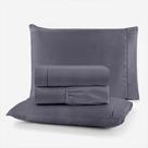 Conjunto de Cama Casal 400 Fios 4 Peças Ponto Palito Conjunto de Cama Casal 400 Fios 4 Peças Ponto Palito