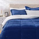 Conjunto de cama com edredom Amazon Basics Ultra-Soft Micromink Sherpa