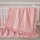 Conjunto de Cama de Berço Brandream Farmhouse 3 Peças - Para Meninas