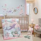 Conjunto de Cama de Berço Lambs & Ivy Sea Dreams 3 Peças - Golfinho/Tartaruga Conjunto de Cama de Berço Lambs & Ivy Sea Dreams 3 Peças - Golfinho/Tartaruga