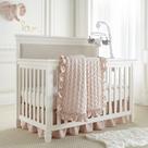 Conjunto de Cama de Berço Levtex Baby Heritage Blush Velvet - 4 Peças Conjunto de Cama de Berço Levtex Baby Heritage Blush Velvet - 4 Peças