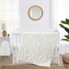 Conjunto de cama de berço Sweet Jojo Designs Ivory Boho Diamond