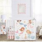 Conjunto de cama de berço Sweet Jojo Designs Ocean Mermaids Girl