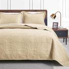 Conjunto de cama de edredão Love's cabin California King Size Camel Conjunto de cama de edredão Love's cabin California King Size Camel