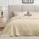 Conjunto de cama de edredão Love's cabin California King Size Camel Conjunto de cama de edredão Love's cabin California King Size Camel