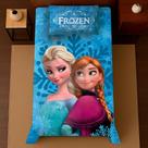 Conjunto de cama de solteiro 2 peças Frozen Lençol e fronha