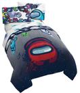 Conjunto de cama Jay Franco Among Us Space Splatter Twin Size
