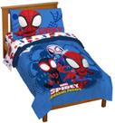 Conjunto de cama Jay Franco Marvel Spidey e seus incríveis amigos