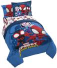 Conjunto de cama Jay Franco Marvel Spidey e seus incríveis amigos