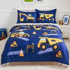 Conjunto de cama Joiedomi Twin para veículo de construção de 5 peças