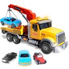 Conjunto de caminhões de reboque de brinquedo Grarain Metal Off-Road e Pickup Race Cars 3+