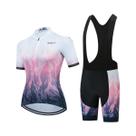 Conjunto De Camisa De Ciclismo Feminina De Manga Curta RXKECF pro 2023 Sports Bike Clothing Kit Mtb