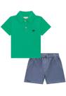 Conjunto de Camisa Polo Infantil Menino LucBoo