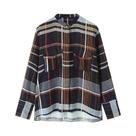 Conjunto De Camisa Xadrez De Verão Para Mulheres E Calças De Perna Larga, Roupa Casual De Manga