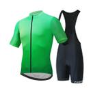 Conjunto De Camiseta E Calças De Ciclismo Masculinas Respirável Com Almofada De Gel 4D E Detalhes Conjunto De Camiseta E Calças De Ciclismo Masculinas Respirável Com Almofada De Gel 4D E Detalhes