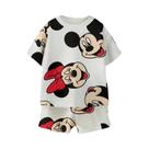 Conjunto De Camiseta E Shorts Com Estampa De Desenho Animado Infantil, Pato Donald, Para Meninos E