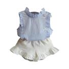 Conjunto De Camiseta Estampada Para Meninas, Roupa De Verão Para Crianças Pequenas, Conjunto De Conjunto De Camiseta Estampada Para Meninas, Roupa De Verão Para Crianças Pequenas, Conjunto De