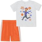 Conjunto de camisetas e shorts de manga curta para meninos Blippi