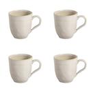 Conjunto de Canecas 04 Peças Orgânico Latte Porto Brasil