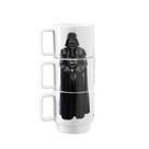 Conjunto de canecas empilháveis Underground Toys Star Wars 330 ml x3 de cerâmica