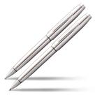 Conjunto de caneta e lápis para presente Cross Coventry Polished Chrome