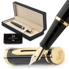 Conjunto de Caneta-tinteiro Wordsworth & Black com Pena Média e Estojo para Presente