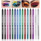 Conjunto de canetas de delineador LemonSac 15 cores para maquiagem impermeável para os olhos