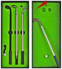 Conjunto de canetas de golfe de mesa NALAKUVARA com 3 canetas esferográficas e 2 bolas