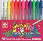 Conjunto de canetas de tinta gel SAKURA Gelly Roll MoonLight 12 canetas Conjunto de canetas de tinta gel SAKURA Gelly Roll MoonLight 12 canetas