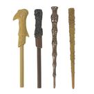 Conjunto de canetas de varinha Harry Potter Wizarding World, 4 peças - Voldemort, Hermione, Dumbledore