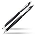 Conjunto de canetas e lápis Cross Classic Century Medium Point Black