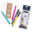 Conjunto de canetas Faber-Castell Pitt Artist Mandala Art 5 peças