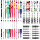 Conjunto de canetas frisáveis Geyee, 300 unidades com caneta esferográfica de 20 contas Conjunto de canetas frisáveis Geyee, 300 unidades com caneta esferográfica de 20 contas
