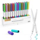 Conjunto de canetas marcadoras REALIKE Dual Tip para Cricut Machine, pacote com 36