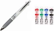 Conjunto de canetas múltiplas e lapiseiras uni Jetstream 0,7 mm