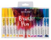 Conjunto de Canetas Pincel Ecoline 30 Aquarela Líquida Tons Básicos Conjunto de Canetas Pincel Ecoline 30 Aquarela Líquida Tons Básicos